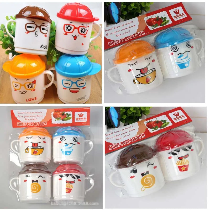 New 200ml Water Mug  Lovely Cute Cartoon White Cup Cute Face Mug Tea Coffee Milk Cup Kids Gift