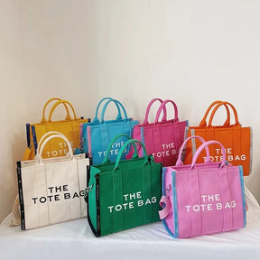 Tote Bag Fashion Canvas Women Luxury Designer Shoulder Bags